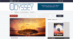 Desktop Screenshot of odysseymagazine.co.za